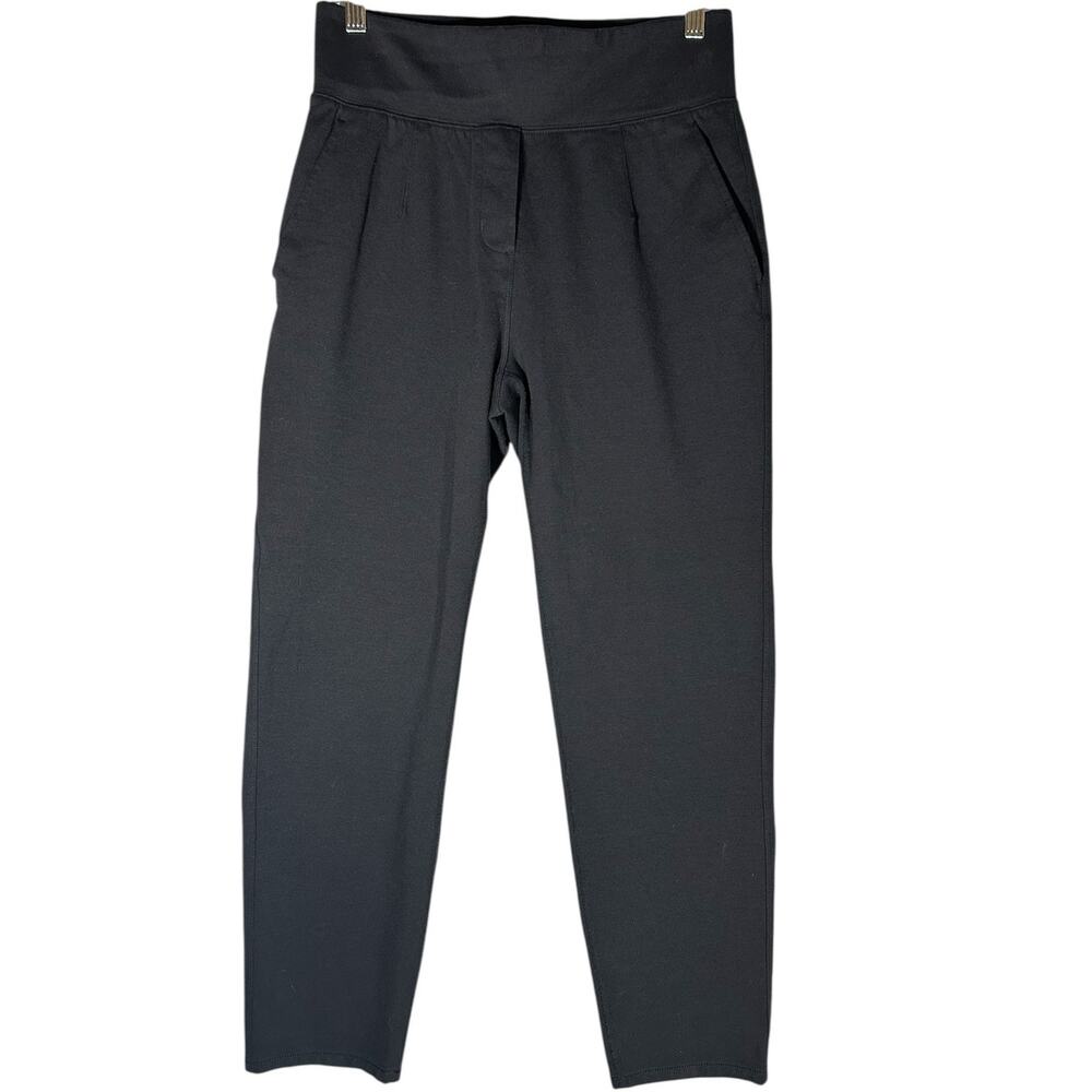Kit And Ace Playful Pants Sz 6 PullOn Wide Waistband Tencel Cashmere Blend Ankle